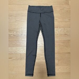 lululemon athletica Black & White Geometric Leggings